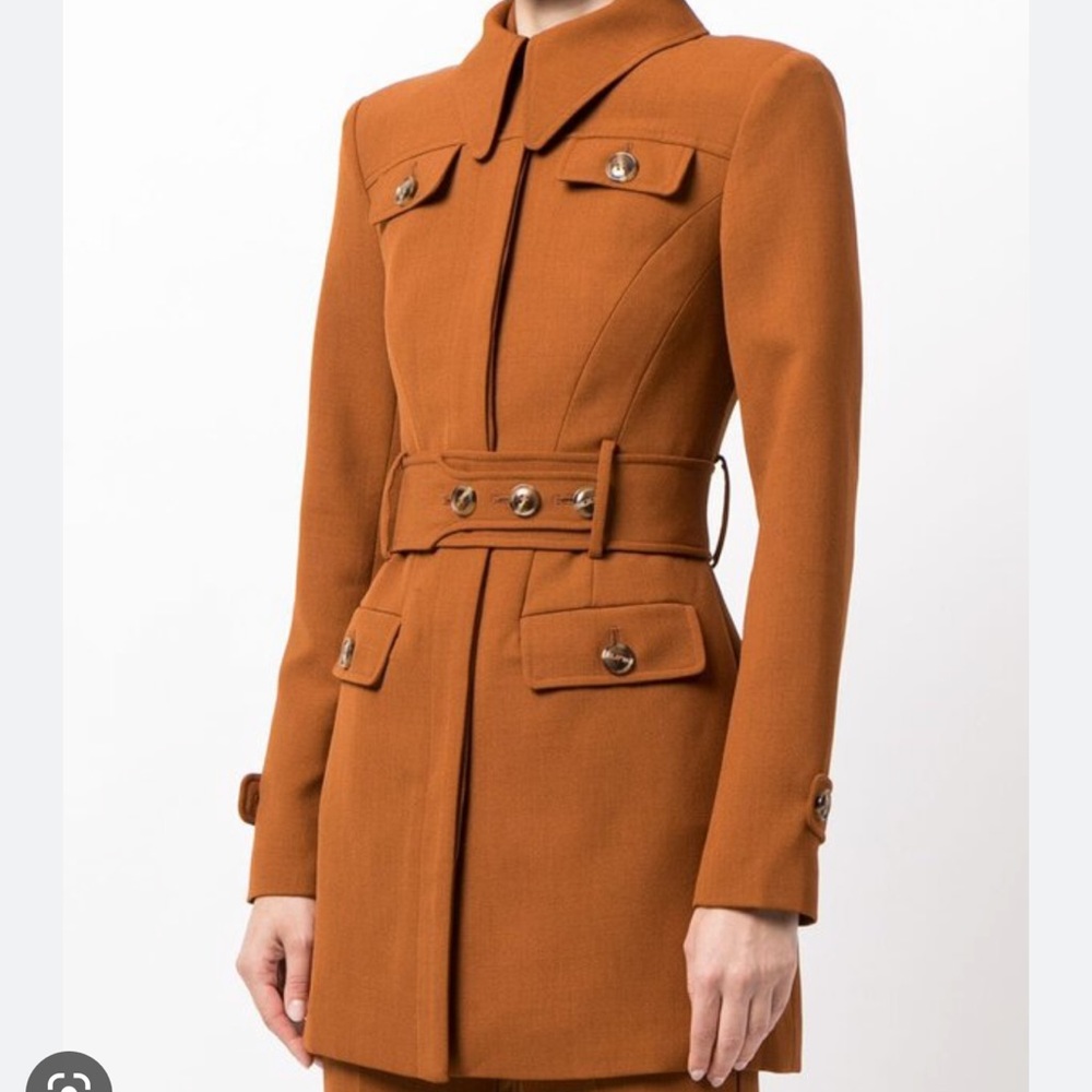 Alice McCall, size 6 or medium, in tobacco color.